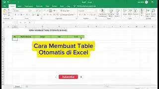 Tutorial Membuat Tabel Otomatis di Excel: Langkah Mudah dan Cepat