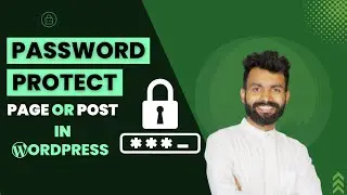 How to Password Protect a Page or Post in WordPress Without Plugin
