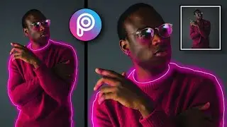 Neon Light Effect in PicsArt | Best picsArt editing tutorial by Keep Editing