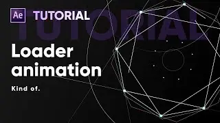 Geometric loader animation in After Effects for beginners