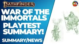 War of the Immortals Playtest Round-up: The Animist and Exemplar for Pathfinder 2E!