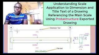 How to Relate Text Height to Drawing Scale in Protastructure Exported Drawing to AutoCAD