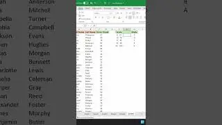 Excel Tips for Assigning Letter Grade Using Vlookup! 🧑‍💻💯 #exceltips #excel