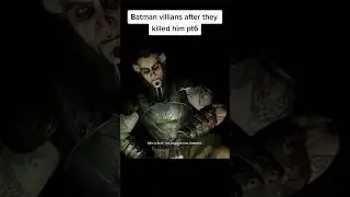 Batman villians after they killed him | #shorts #batman #arkhamcity