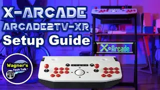 X-Arcade Arcade2TV-XR Assembly & Setup Guide: Pi5 /Steam Deck/ROG Ally