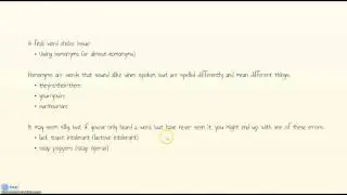 CC-Style & Grammar : Word Choice