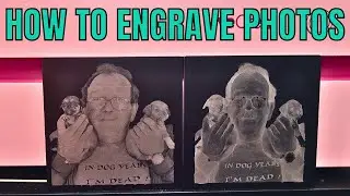 How to engrave photos with your laser