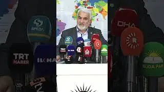 HÜDA PAR Genel Başkanı Yapıcıoğlu: Cumhurbaşkanlığı seçiminde Erdoğan'ı destekleme kararı aldık