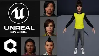 Import MetaHuman Character into Unreal Engine 4 Using Quixel Bridge 2021