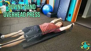 Supine Band Scaption - Rejuv Exercise Library - #medicalfitness
