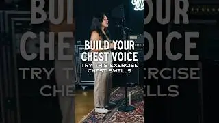 Try This Exercise - Chest Voice Swells #voice #singing #singer #chest #mix #vocalexercises #shorts