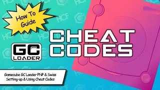 Gamecube GC Loader PNP Setting-up and Using Cheat Codes in Swiss | How To Guide