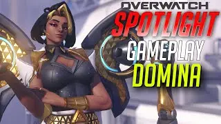 KarQ plays NEW HERO Domina | Overwatch Spotlight