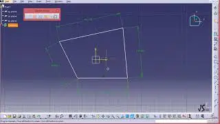 Catia Software Tutorial :7  Auto Constraint