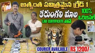 అత్యంత పవిత్రమైన గ్రేడ్ 1 కరుంగలి మాల | original karungali mala price | #karungalimalai #karungali