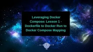 Dockerfile to Docker Run to Docker Compose Mapping