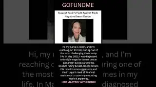 Need your help reaching my goal! I’m reaching out for help during one of the most challenging times