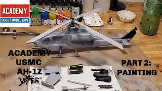 PAINTING the Academy Model AH-1Z Viper 1/35 