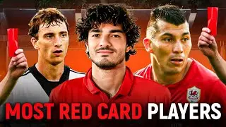 Footballers Who Have Received The Most Red Cards