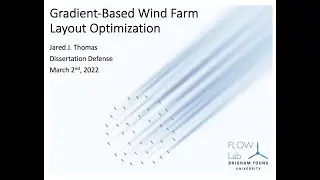 Gradient-based wind farm layout optimization