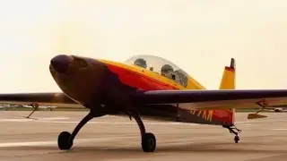 Aerobatics - Extra 300 - part 1 - aircraft familiarization - POV Flying - ATC audio