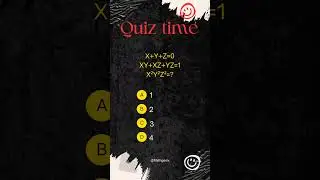 Math MCQ 7 | Find the value | Comment your answer 