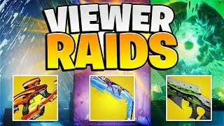 LIVE-  Viewer Raids with Chat // Destiny 2