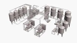 Pasteurization UHT / HTST, Cleaning in Place ( CIP ) Process System