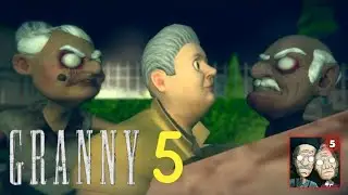 Сбежал от ГРЕННИ И ГРЕНДПА через Забор в Гренни 5 - Granny and Grandpa 5 Origin
