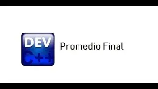Promedio de la nota final en C++(2019)  Ejercicio 3 Básico