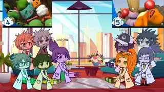 pokemon professor react to starter squad (4-5)