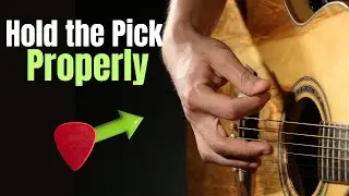 How to Hold and Use a Guitar Pick with Mark TheGuitarGuy