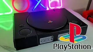Playstation 1 Black Shell Swap
