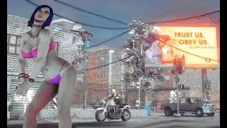 Дрифт и удары в Saints Row 4 (ЧАСТЬ-6)