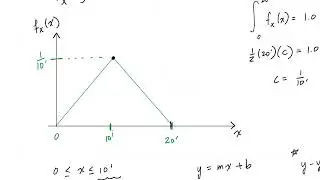 Example PDF to CDF of a Random Variable - Engineering Risk Analysis
