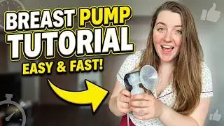 [4K] Breastfeeding with Angel || Tips & Pumping Tutorial || Pump With Me || Pump Training