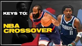 HOW TO: Crossover like an NBA player 🎒 (Allen Iverson, Kyrie Irving, James Harden)