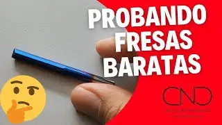 Pruebas de fresas baratas CNC (AliExpress)