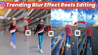Trending Blur Effect Video Editing | Blur Effect Video Kaise Banaye | Lens Blur Video Editing