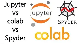 1.1 Jupyter notebook and Google Colab as Spyder IDE alternatives