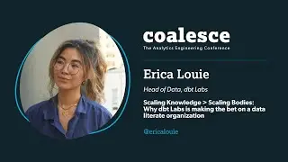 Scaling Knowledge: Why dbt Labs is making the bet on a data literate organization