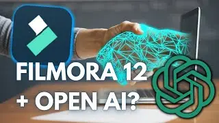 Using AI to Generate Image - Filmora 12 (ChatGPT Integration)