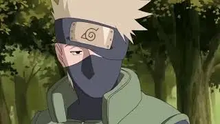 Kakashi and iruka sensei talking about naruto