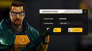 Como Obtener el Símbolo de Half Life para tu Nombre en Free Fire