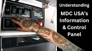MDC-USA Control Panel Switches Electrical Display and Battery Shut Off Switch