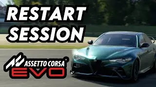 How to Restart a Session in Assetto Corsa EVO (Beginner’s Guide)
