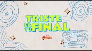 BILL OROSCO - TRISTE ES TU FINAL (video liryc)