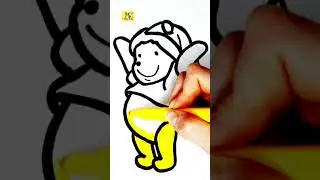 Как нарисовать Винни Пух 