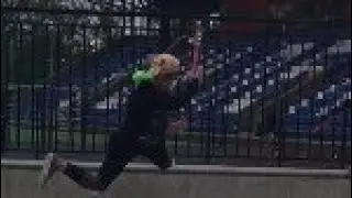 Did two somersaults on a stunt scooter first in the world