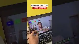 Multiple Virtual Buttons using Arduino python open cv 
